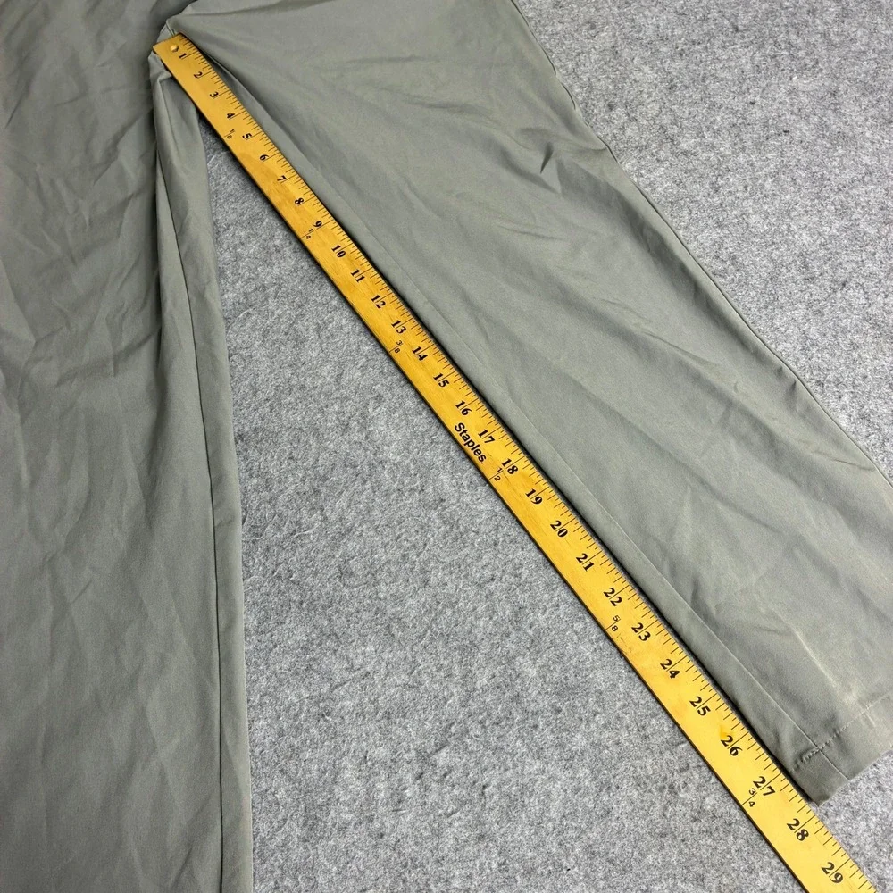 Adidas Golf Tapered Pants Men's 09/18 31x28 Khaki Tan Stretch Active Trousers